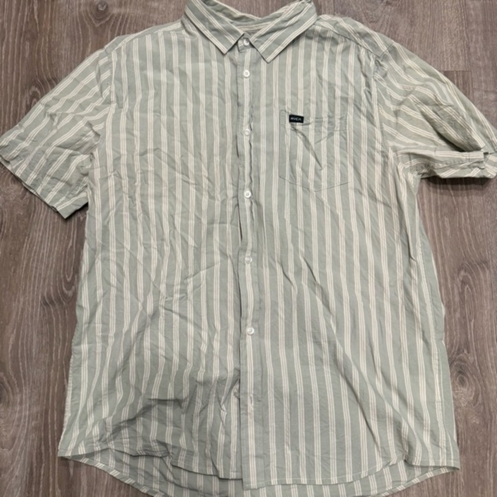 Rvca short sleeve button up